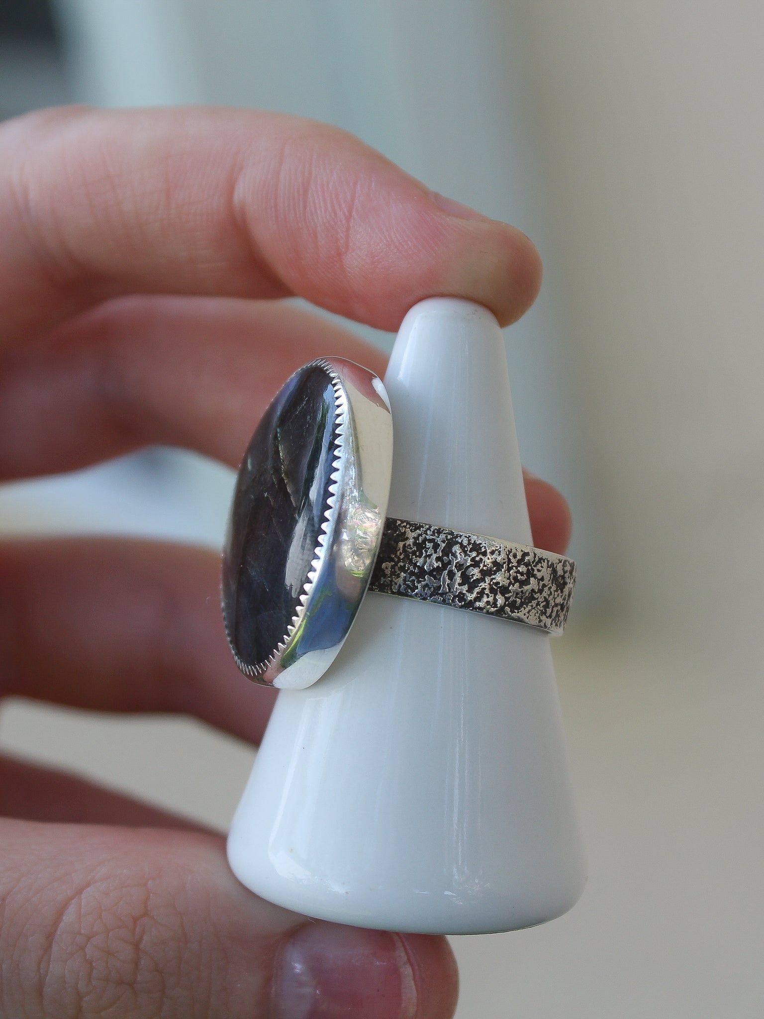 Labradorite Ring - Size 10