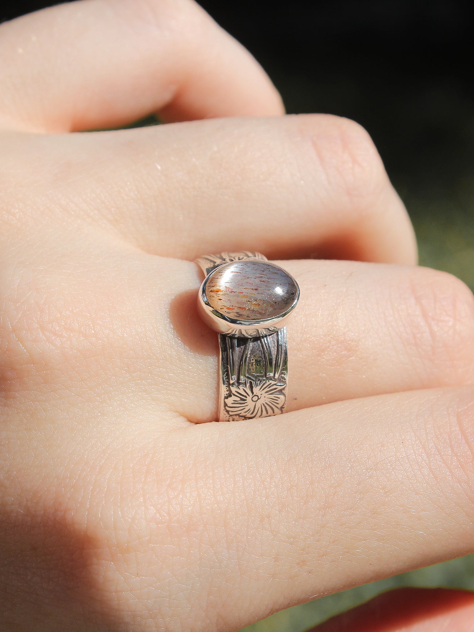 Moonstone Ring - Size 8.5