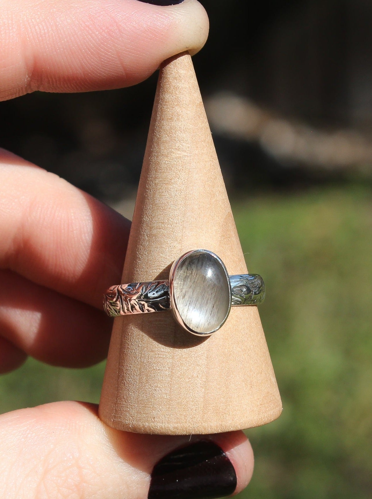 Moonstone Ring - Size 9.5