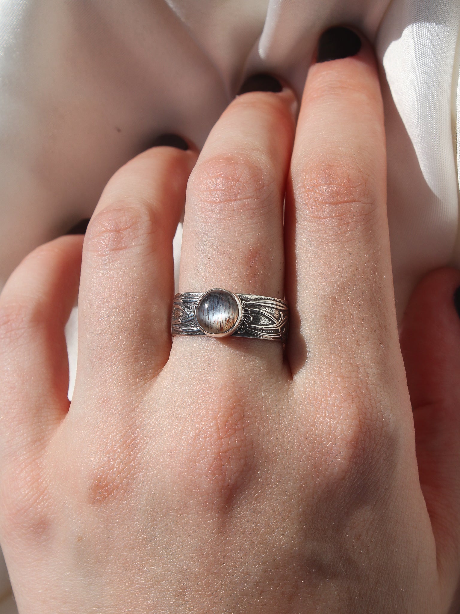 Moonstone Ring - Size 9