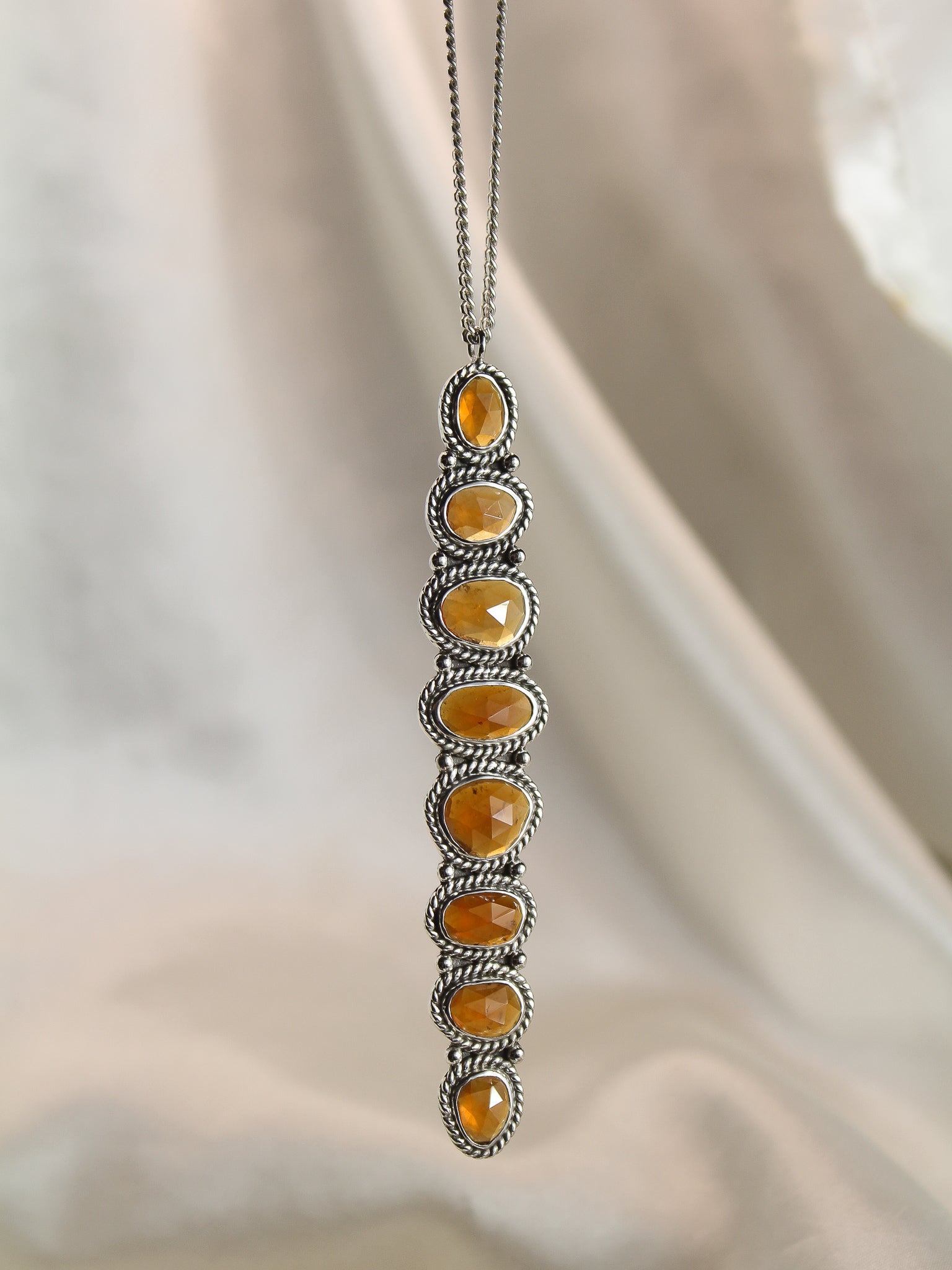 Spessartine Garnet Necklace