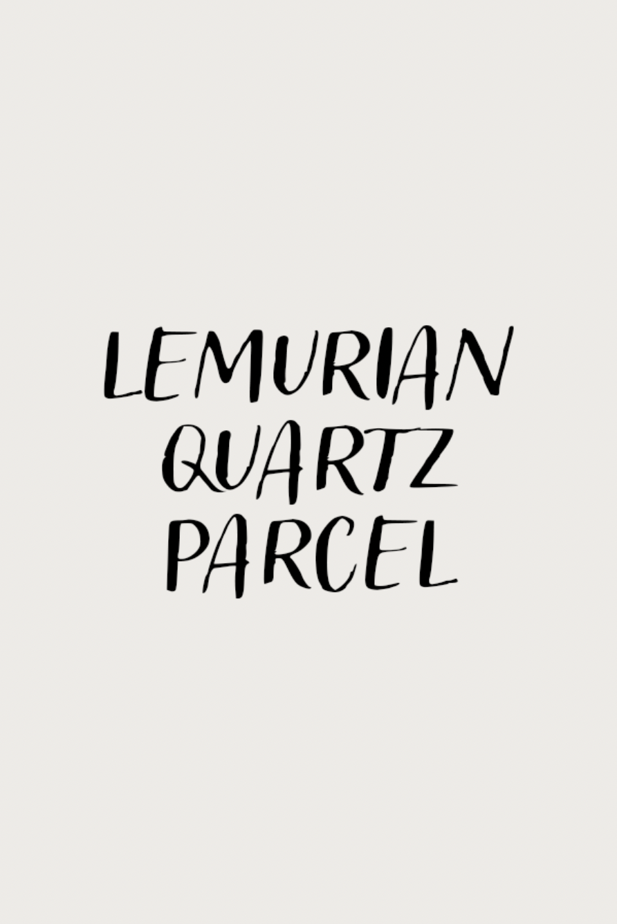 Lemurian Quartz Pieces