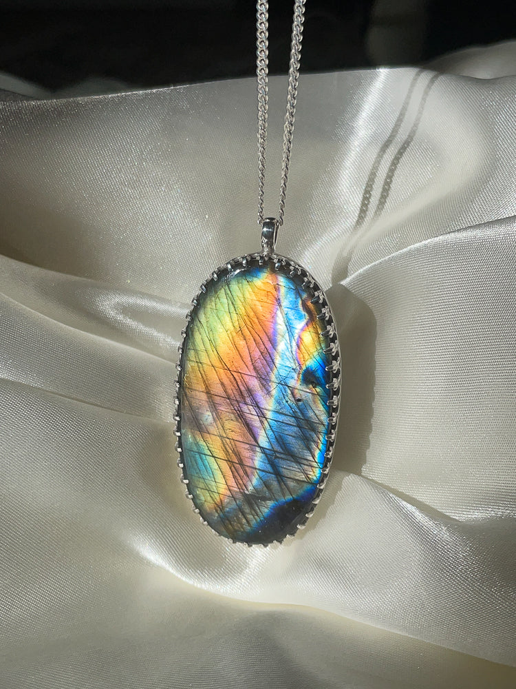 Rainbow Labradorite Necklace