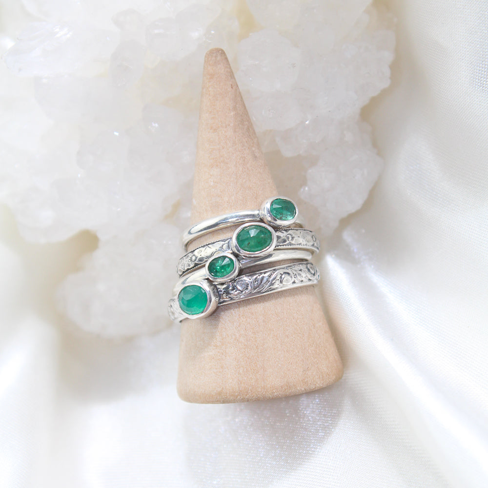 Emerald Ring - Size 8.75