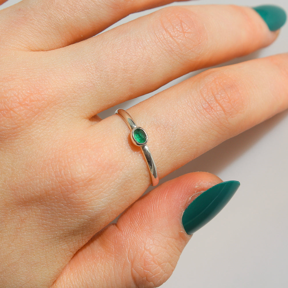 Emerald Ring - Size 9