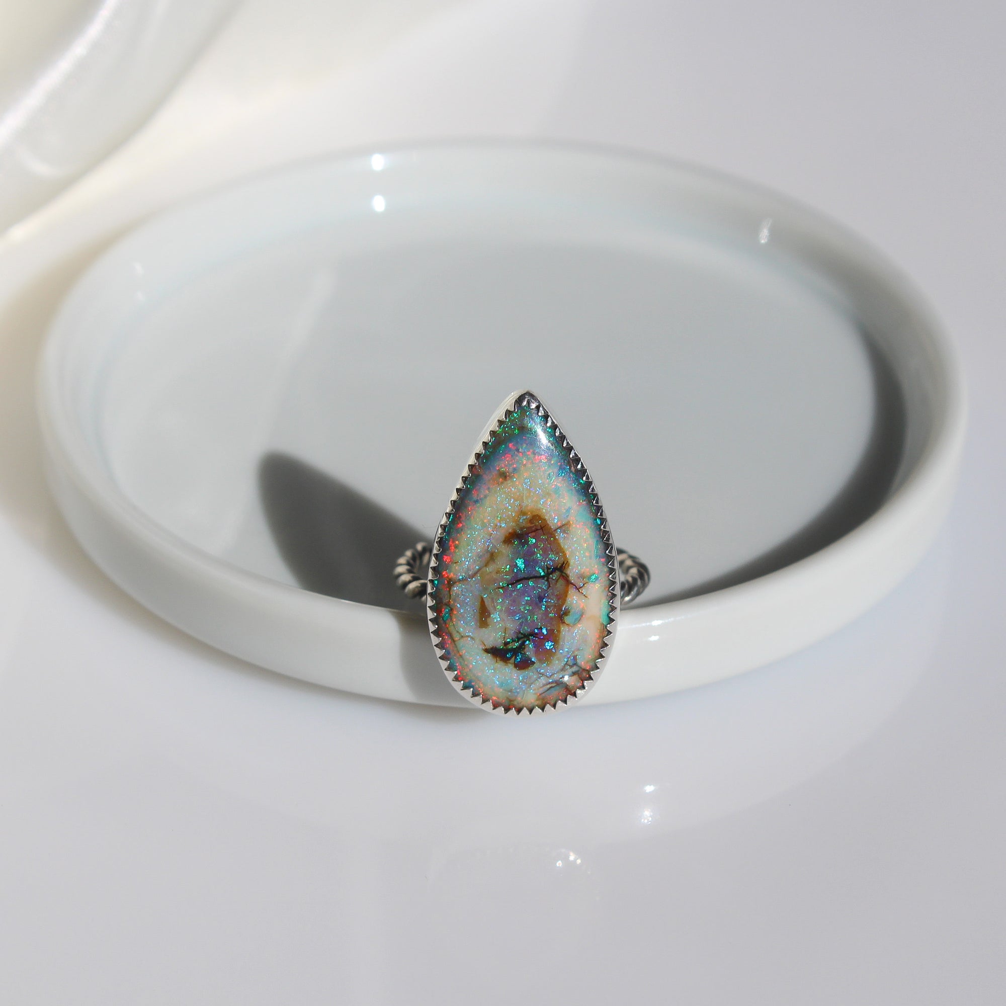 Monarch Opal Ring - Size 6